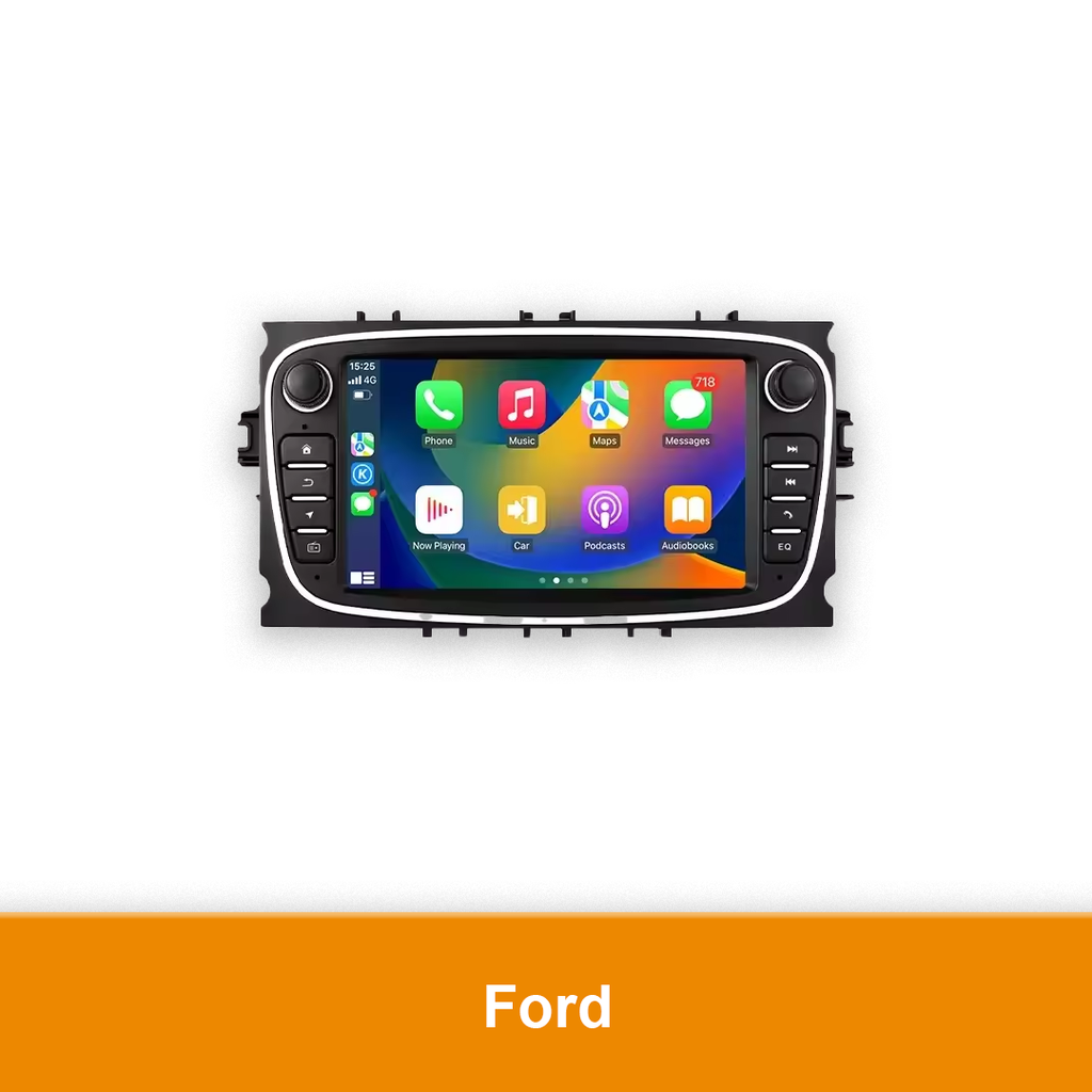 Autoradio geschikt voor Ford - CarPlay en Android Auto