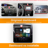 Autoradio geschikt voor de Honda Civic - Carplay en Android Auto