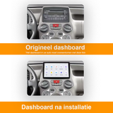 Autoradio geschikt voor de Fiat Panda - CarPlay en Android Auto