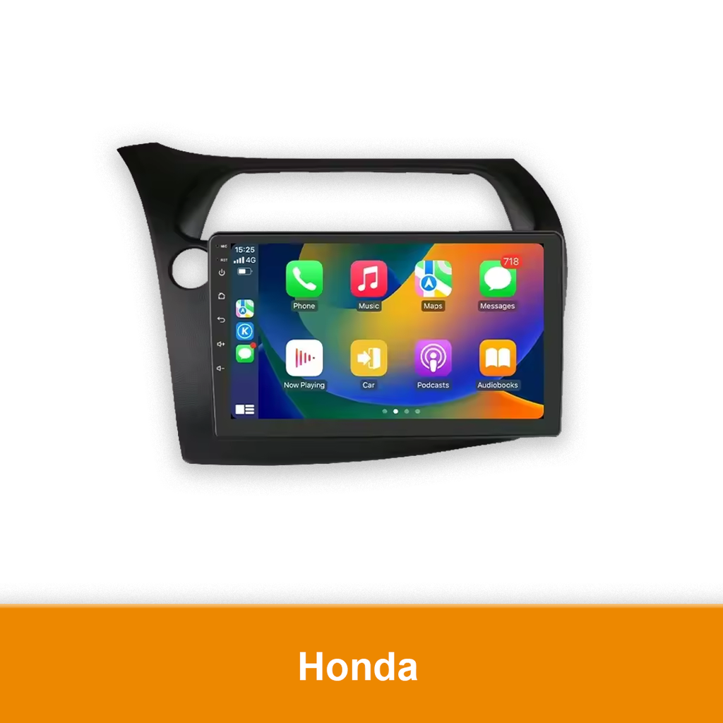 Autoradio geschikt voor de Honda Civic - CarPlay en Android Auto
