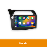 Autoradio geschikt voor de Honda Civic - CarPlay en Android Auto