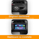 Autoradio geschikt voor de Honda Civic - CarPlay en Android Auto