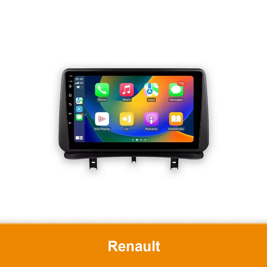 Autoradio geschikt voor de Renault Clio - CarPlay en Android Auto