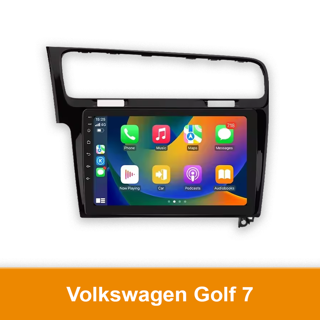 Autoradio geschikt voor de Volkswagen Golf MK7 - CarPlay en Android Auto