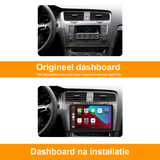 Autoradio geschikt voor de Volkswagen Golf MK7 - CarPlay en Android Auto